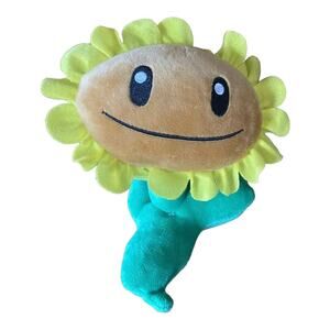Plants vs. Zombies Plush Sunflower Doll Stuffed PvZ Yellow Daisy Flower Toy